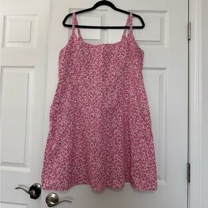 OLD NAVY PINK FLORAL DRESS